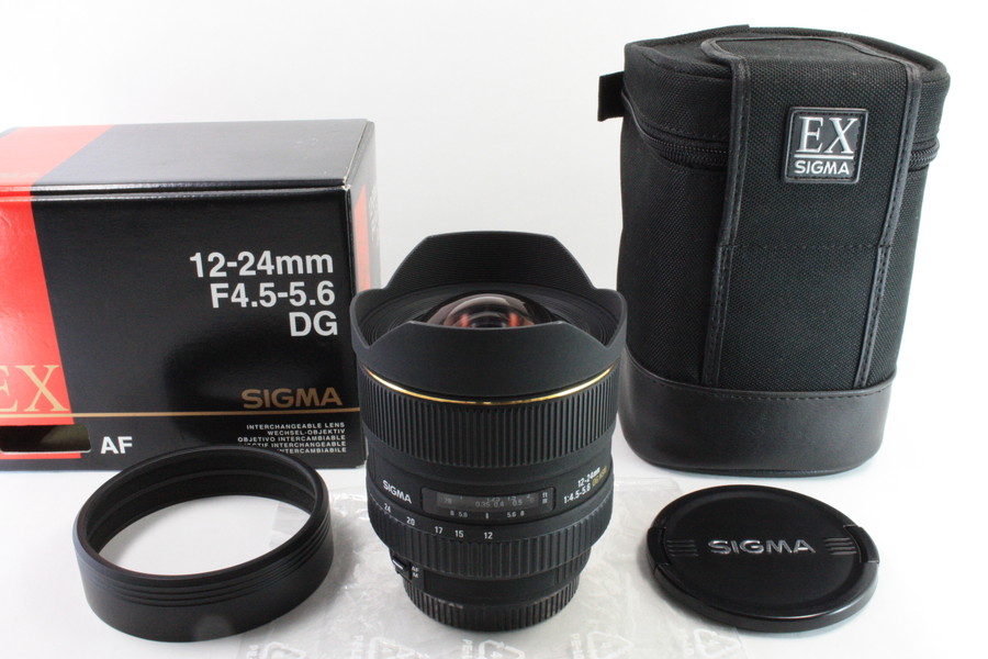 SIGMA 12-24mm F4.5~5.6 DG HSM キャノンEFマウント