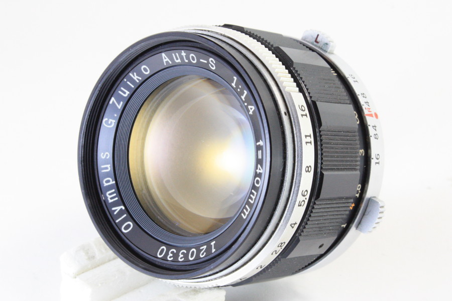 【希少品】Olympus G.Zuiko Auto-S 40mm F1.4