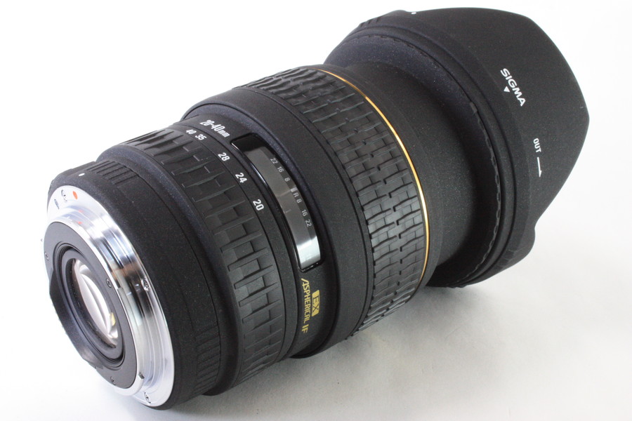 シグマ 20-40mm F2.8 EX DG ASPHERICAL ニコン用