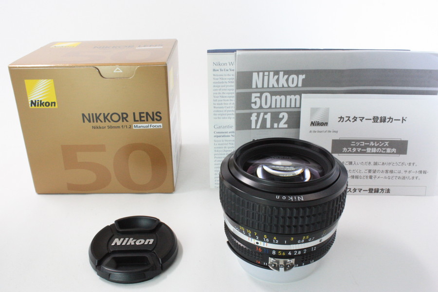 Nikon Ai Nikkor 35mm f2.0 極美品　元箱　取説付き