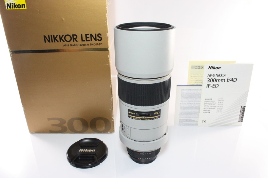 ニコン）Nikon AF-S NIKKOR 300mm F4 D ライトグレー 305873 | HORITA