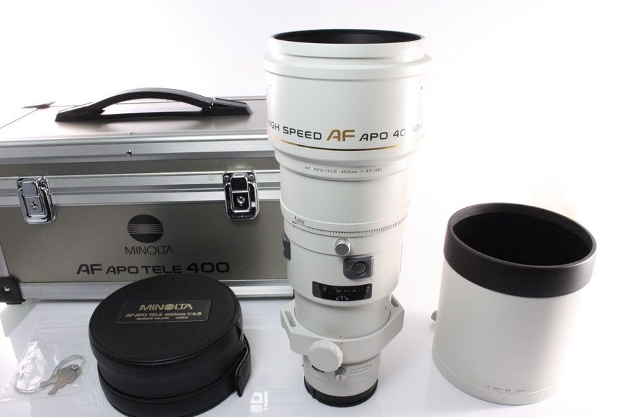 ミノルタ AF 400mm F4.5G High-Speed APO αシリーズ MINOLTA 交換 ...