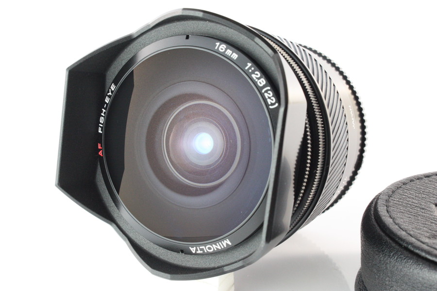 【魚眼レンズ】 MINOLTA AF 16mm F2.8 FISH-EYE