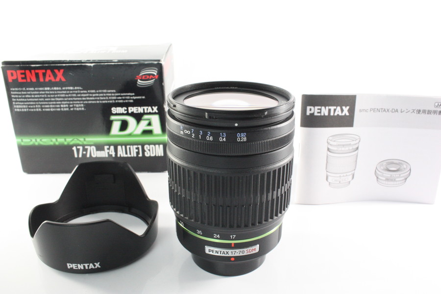 レンズ(ズーム)PENTAX ペンタックス DA 17-70mm F4 AL[IF] SDM